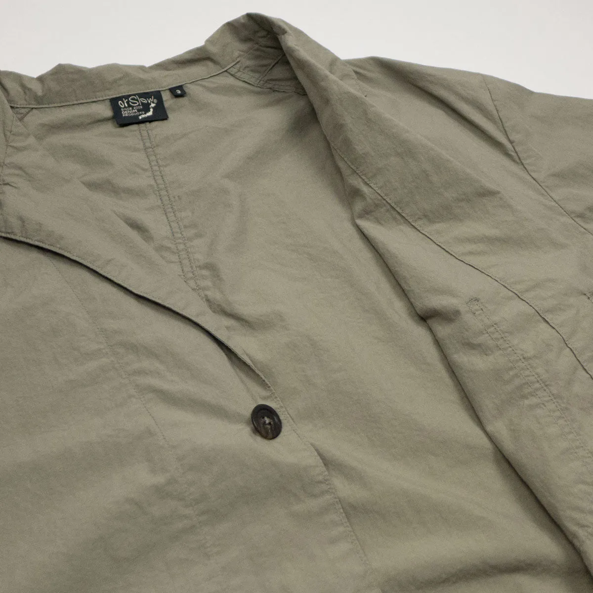 orSlow - Light Simple Work Jacket - Greige