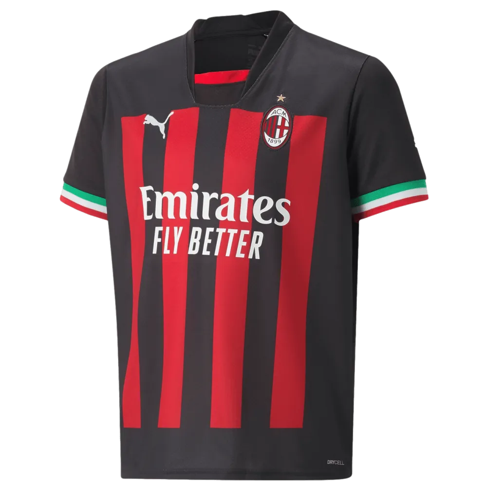 Puma AC Milan 22/23 Youth Home Jersey