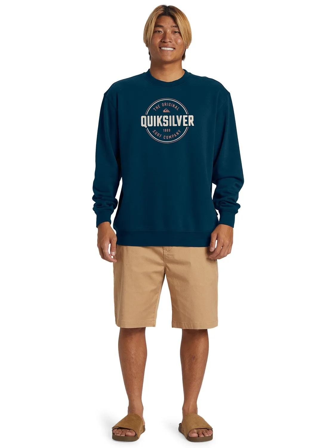 Quiksilver Mens Circle Up Crew Sweater