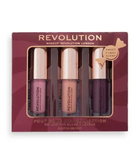 Revolution - Set de brillos de labios Sweet Candy Mini Pout Bomb