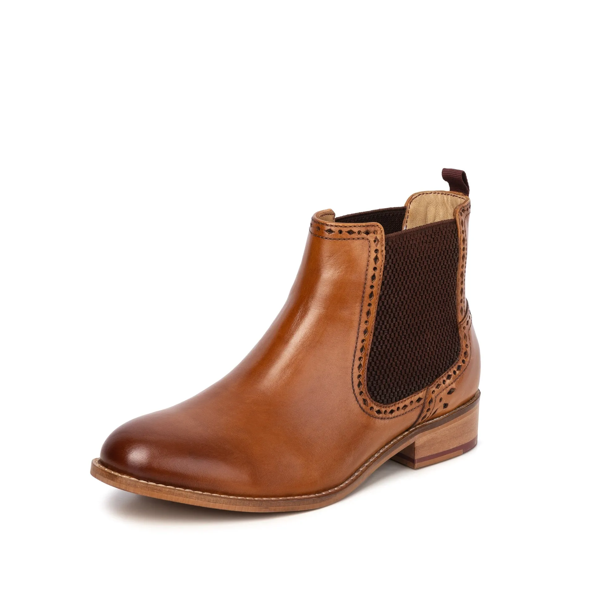 RHODA TAN CHELSEA BOOT