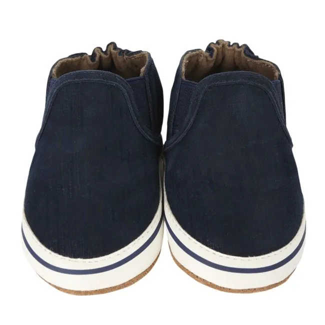 Robeez Soft Soles Liam Navy