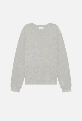 Silk Blend LS Tee / Grey