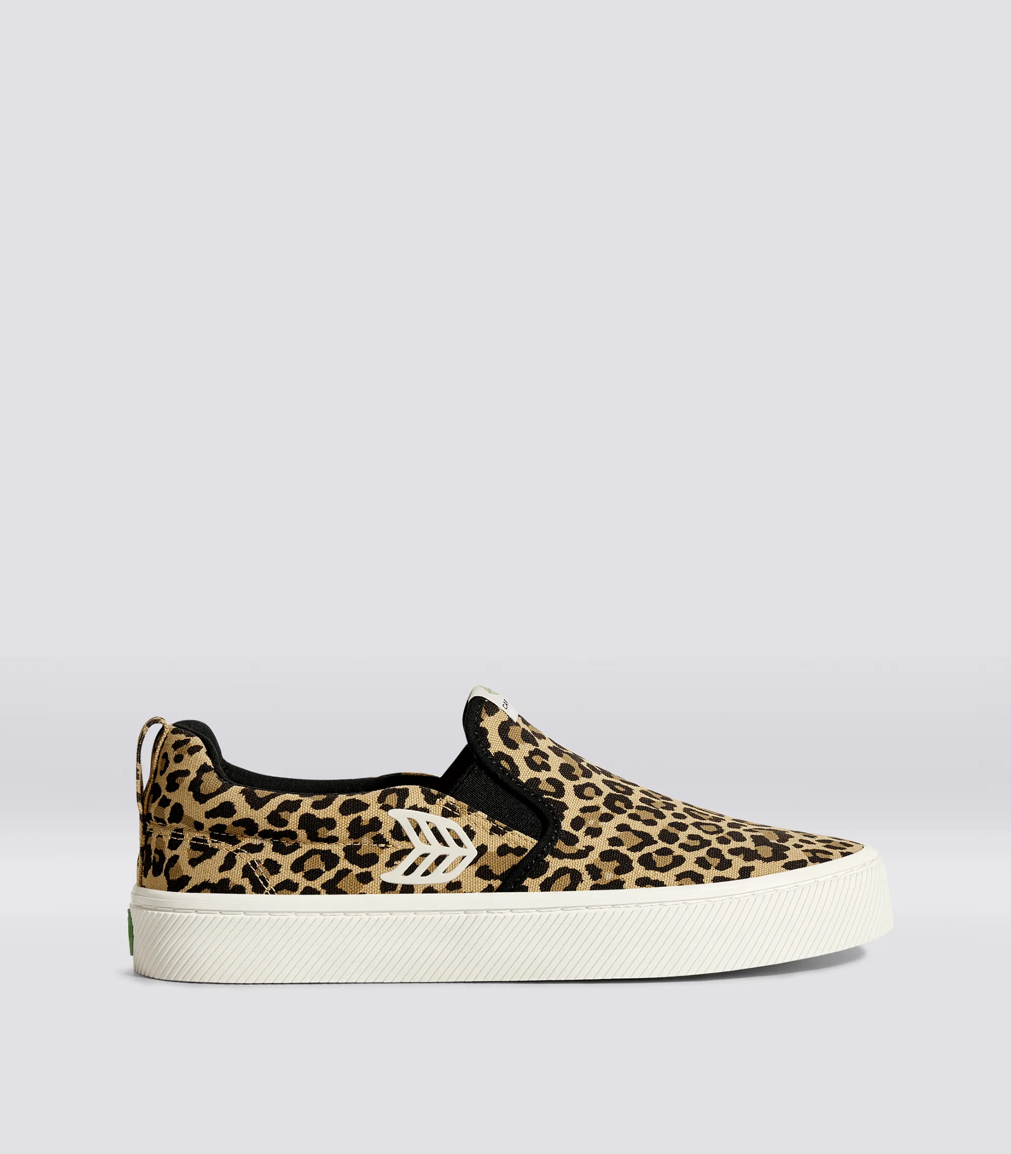 SLIP ON Leopard Print Canvas Sneaker Women