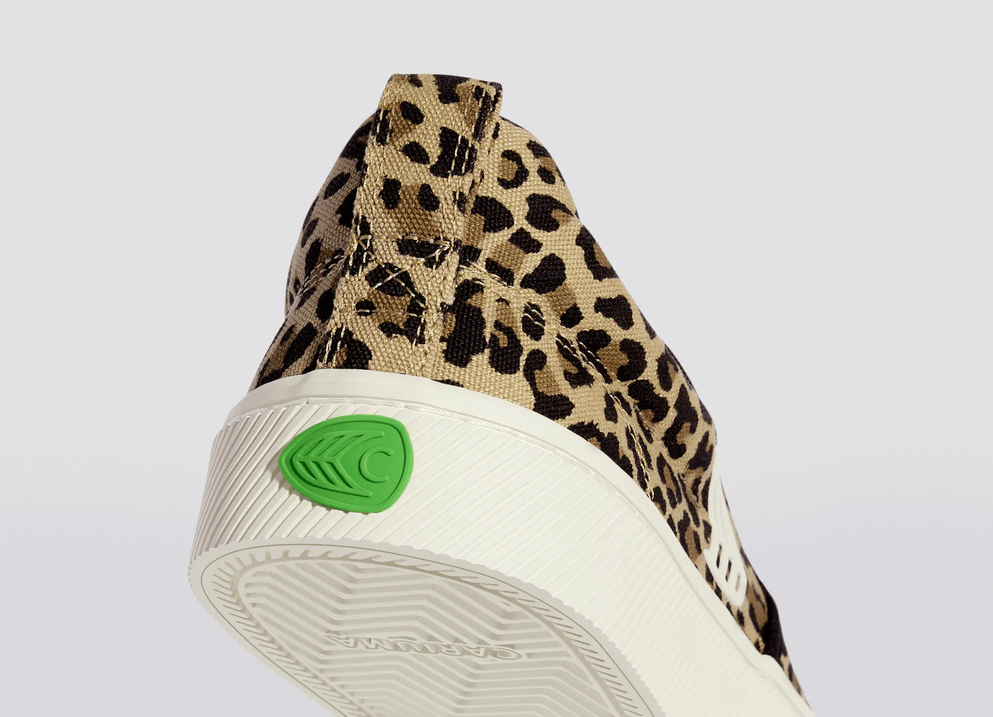 SLIP ON Leopard Print Canvas Sneaker Women