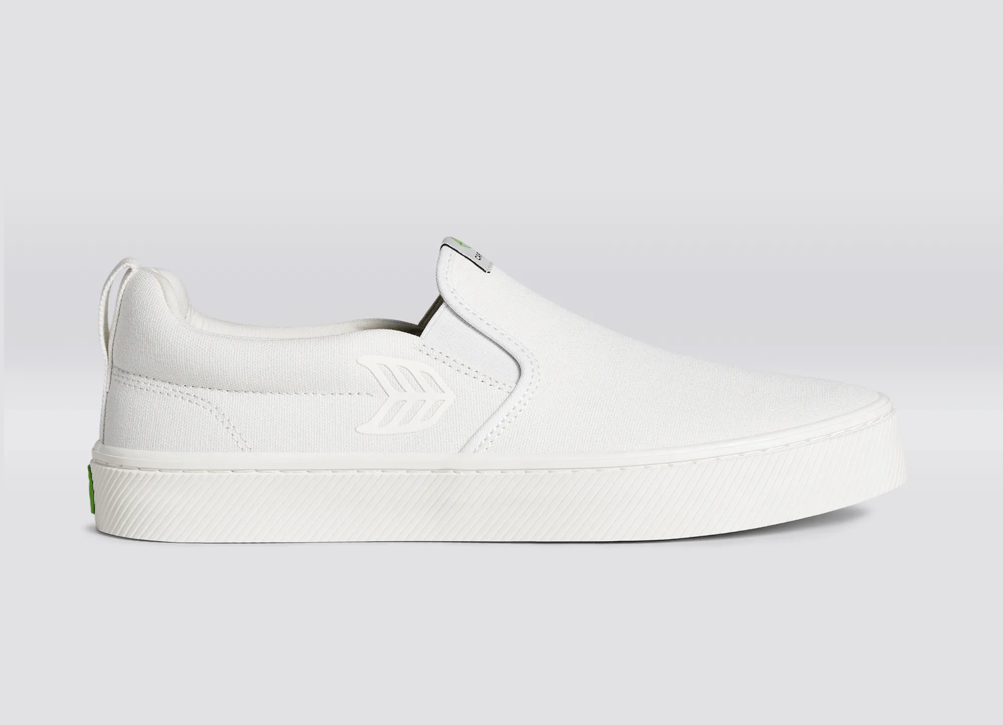 SLIP ON Off-White Canvas Sneaker Women