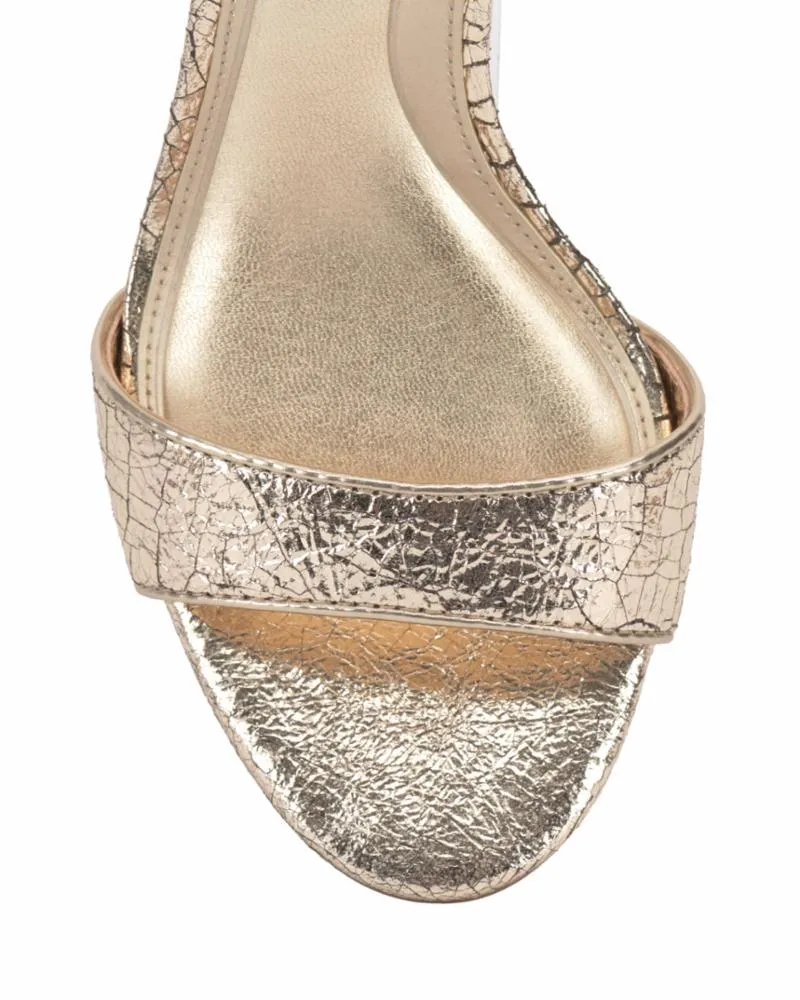 Vince Camuto ANNAY GOLD/CRACKLED TEXT