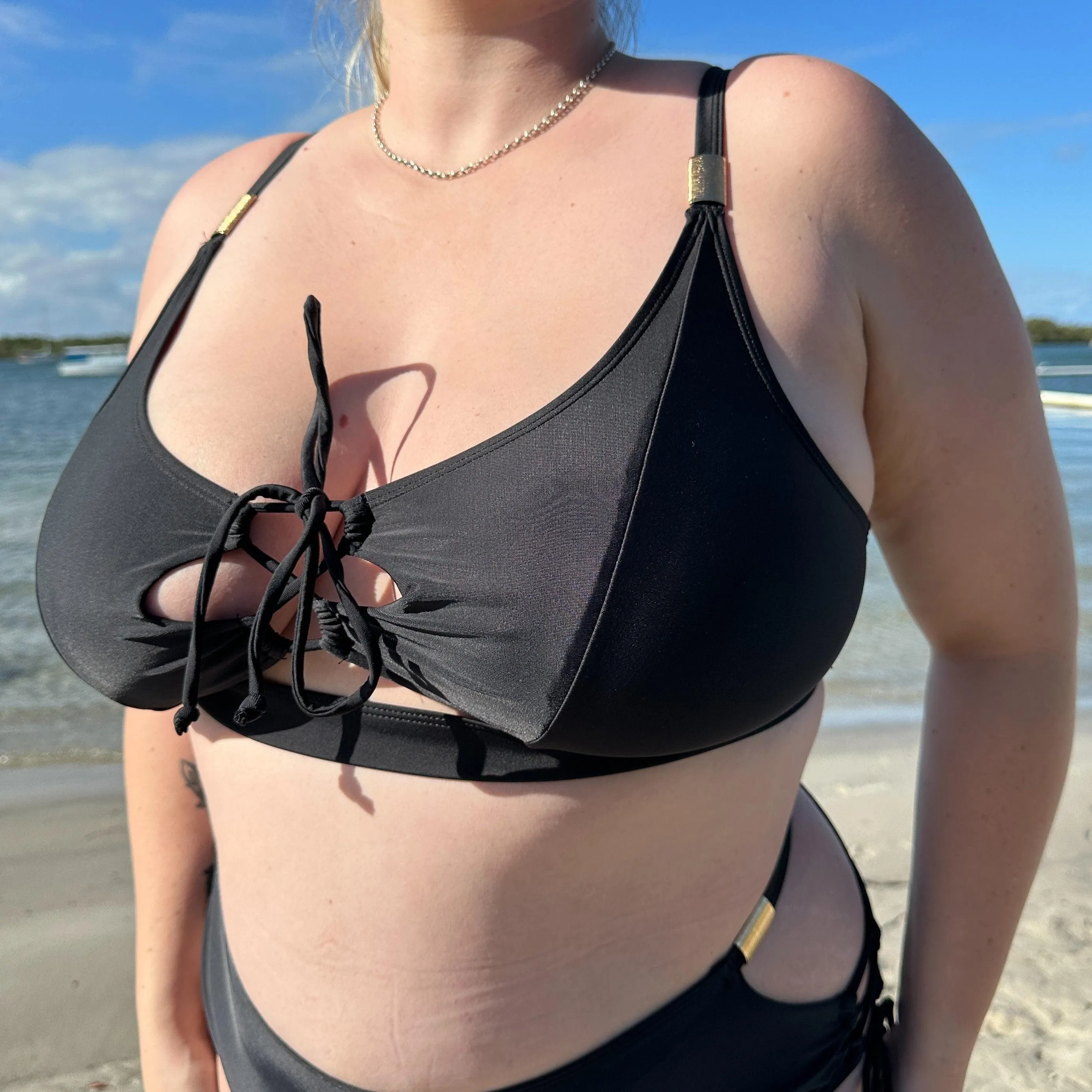 What Babe? Bikini Top - Black