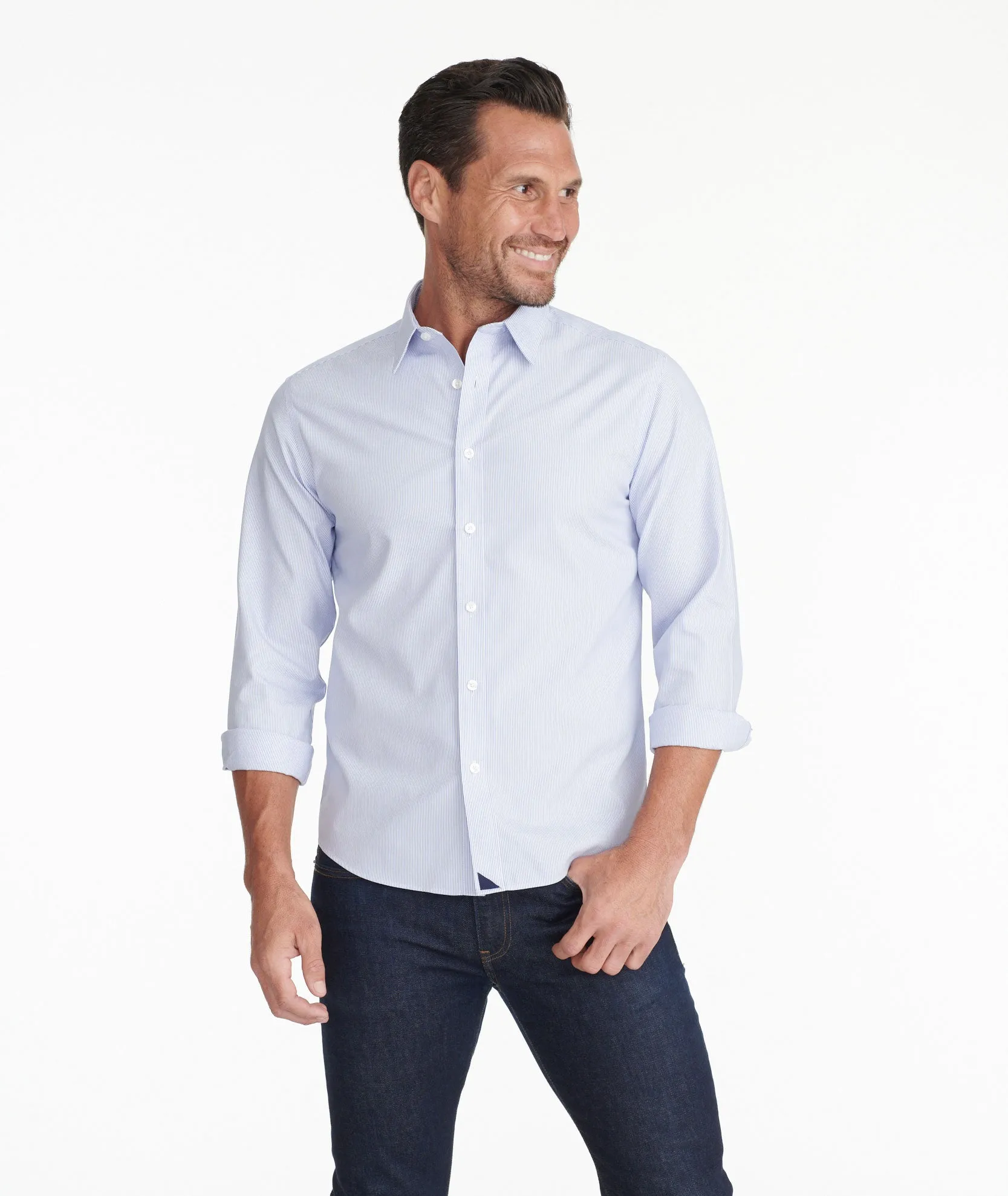 Wrinkle-Free Bordeaux Shirt