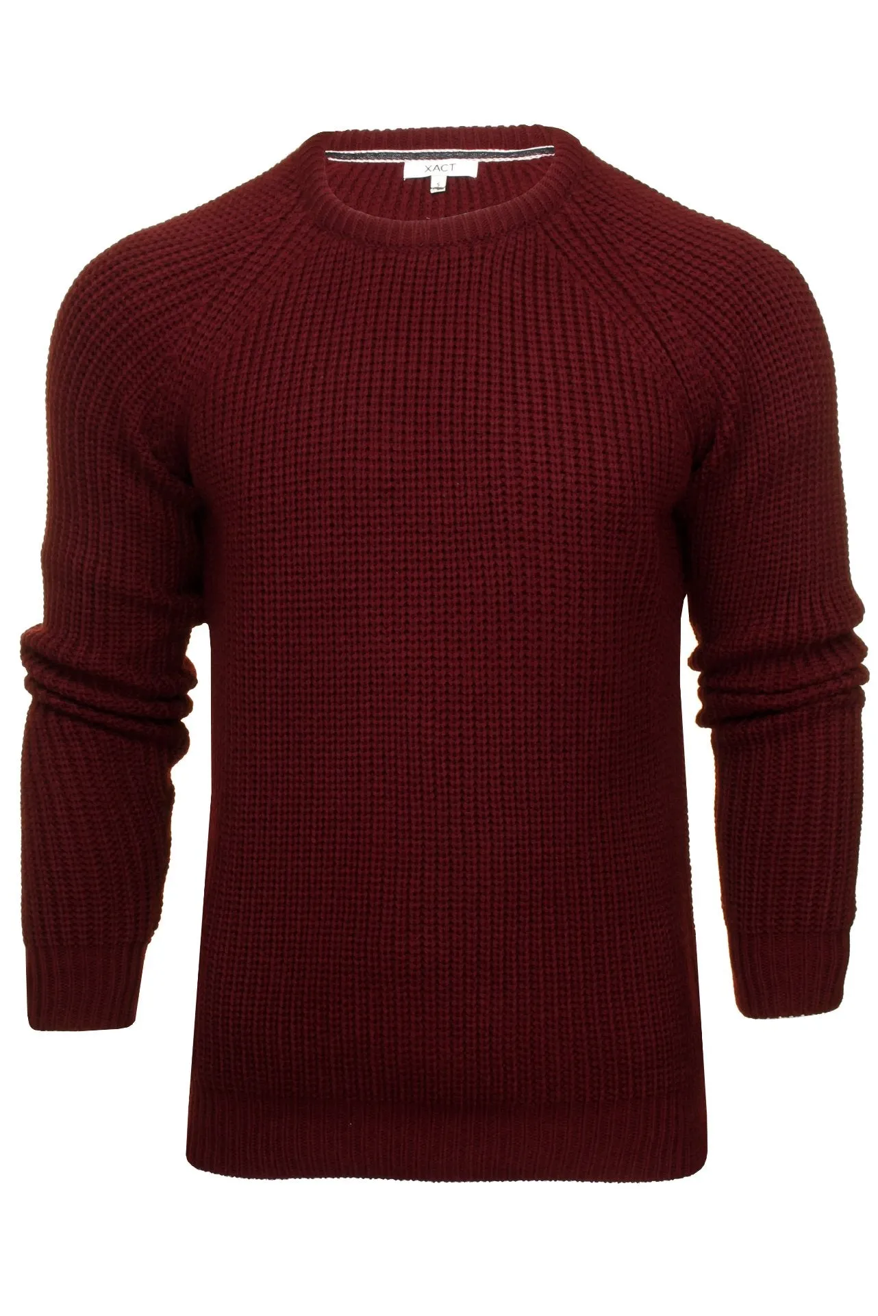 Xact Men's Chunky Fisherman Knit Jumper