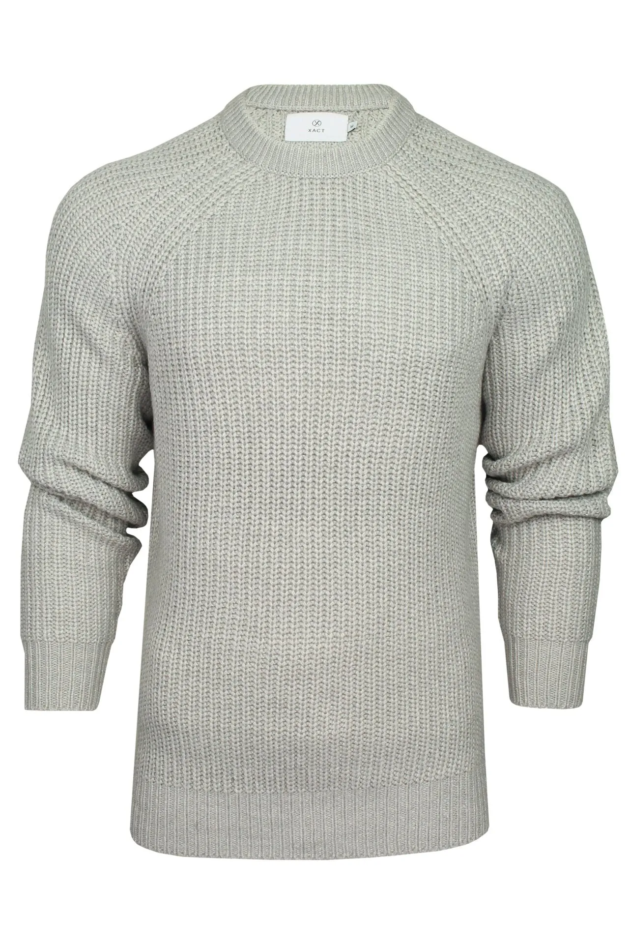 Xact Men's Chunky Fisherman Knit Jumper