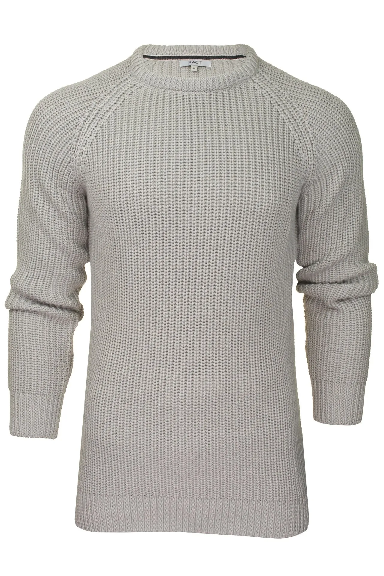 Xact Men's Chunky Fisherman Knit Jumper