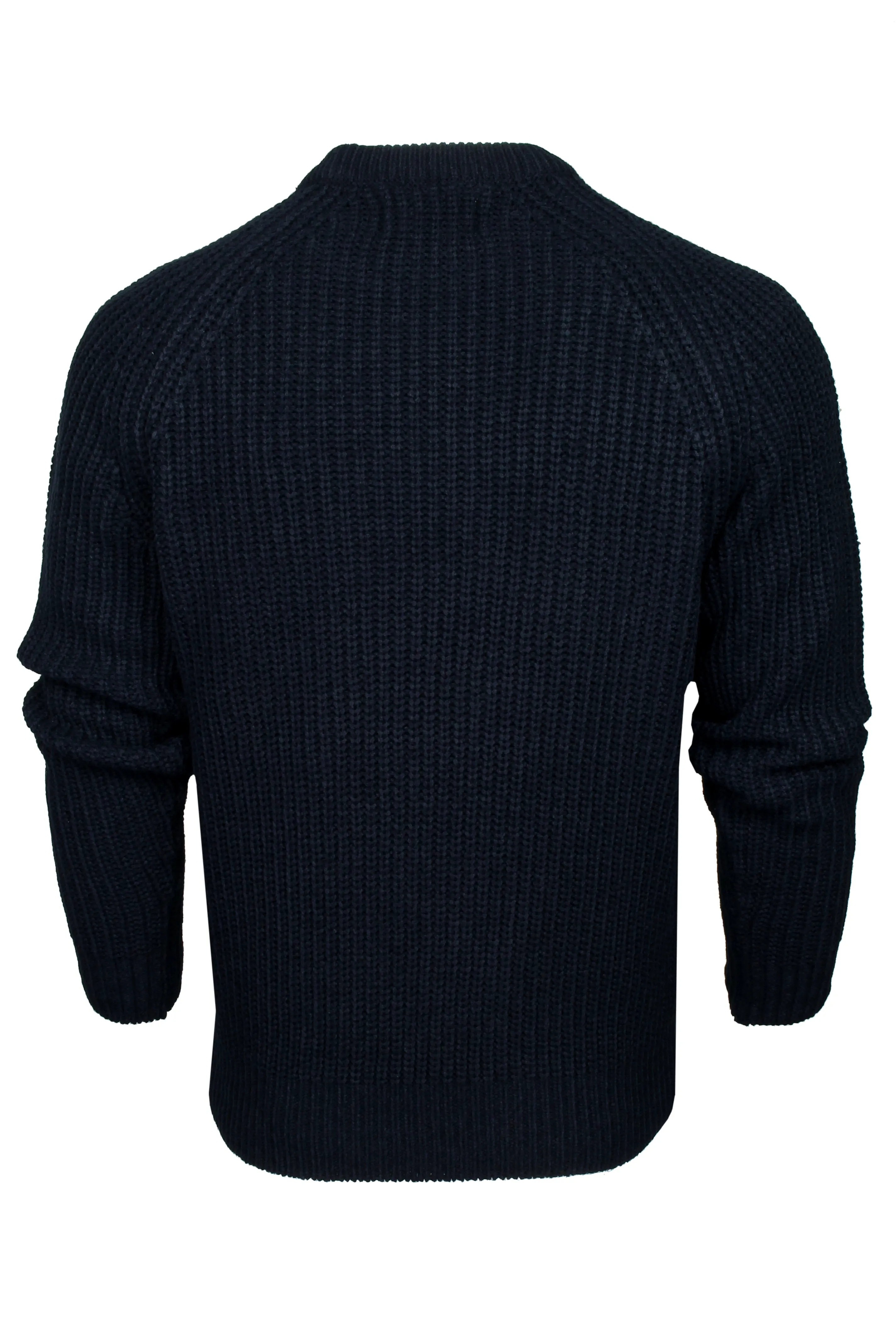 Xact Men's Chunky Fisherman Knit Jumper