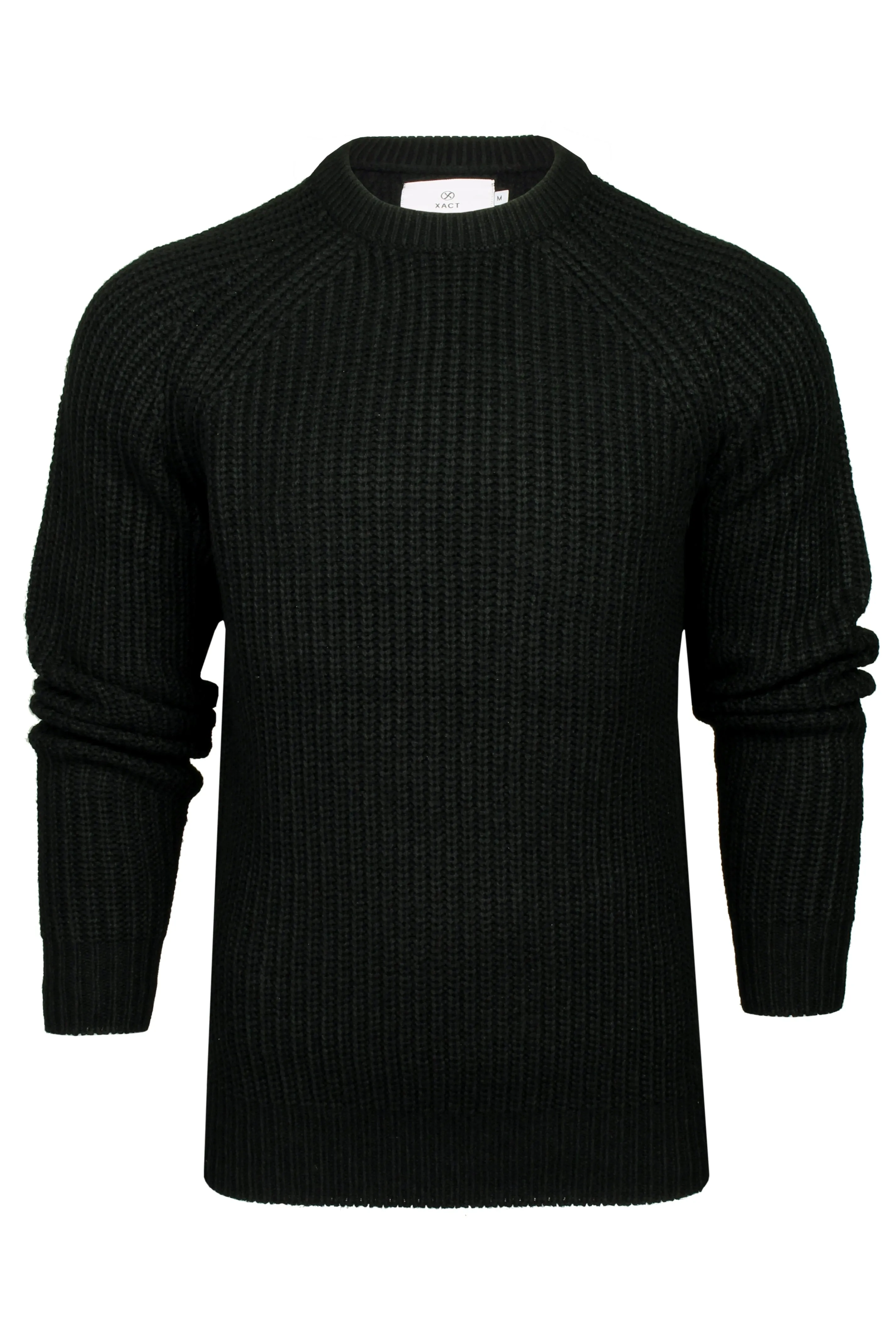 Xact Men's Chunky Fisherman Knit Jumper