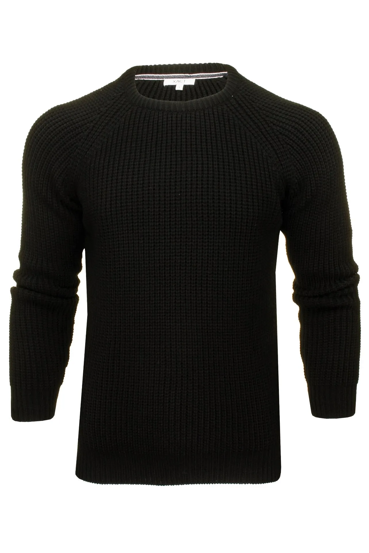 Xact Men's Chunky Fisherman Knit Jumper