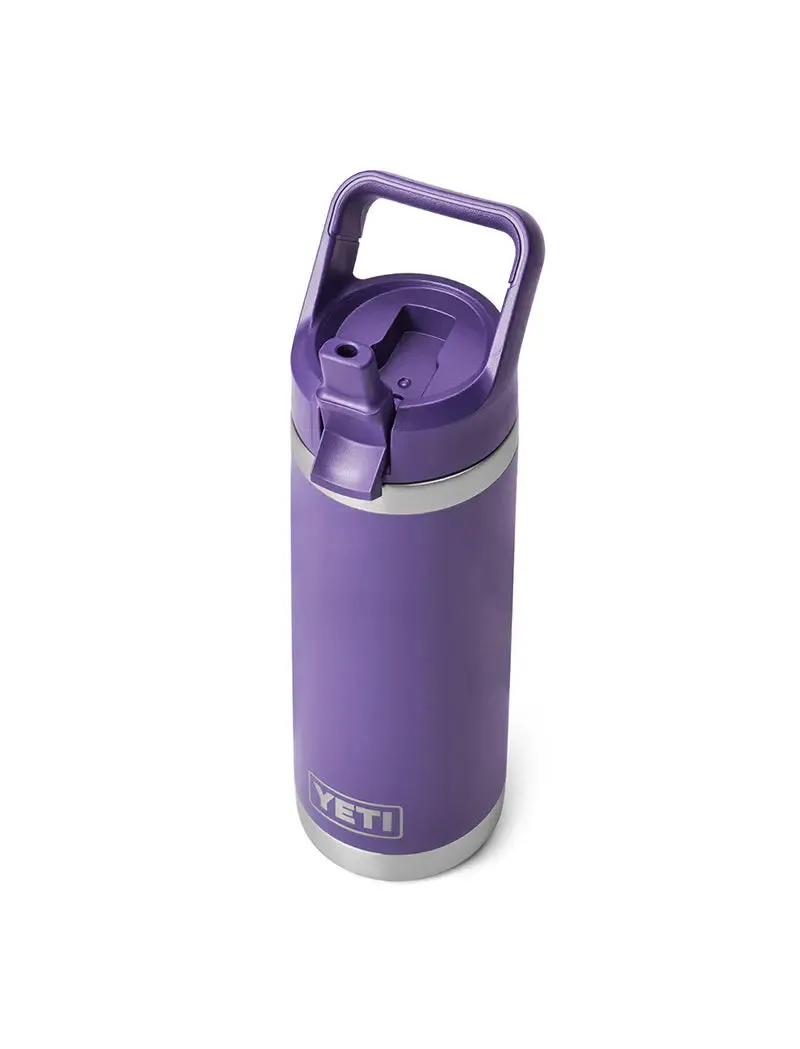 YETI Rambler 18oz Bottle w/ Straw Cap Peak Purple