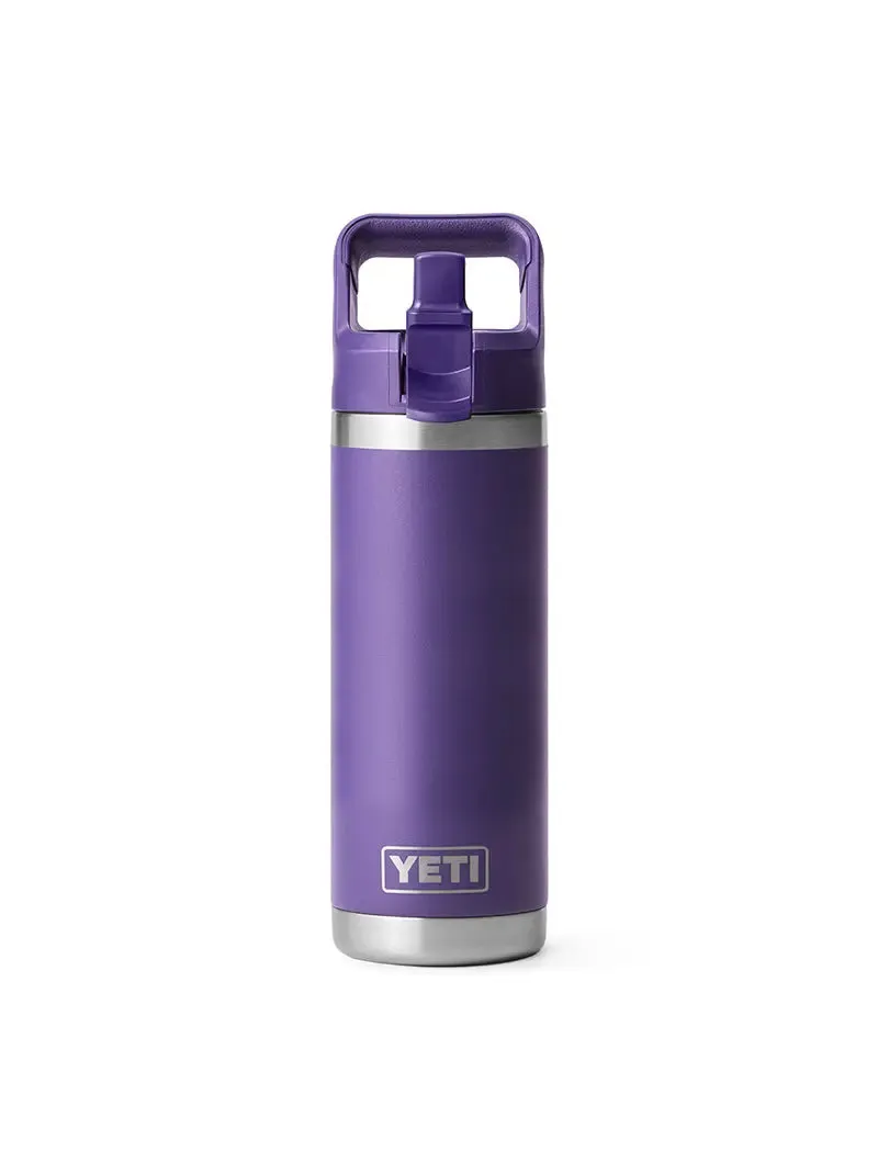 YETI Rambler 18oz Bottle w/ Straw Cap Peak Purple